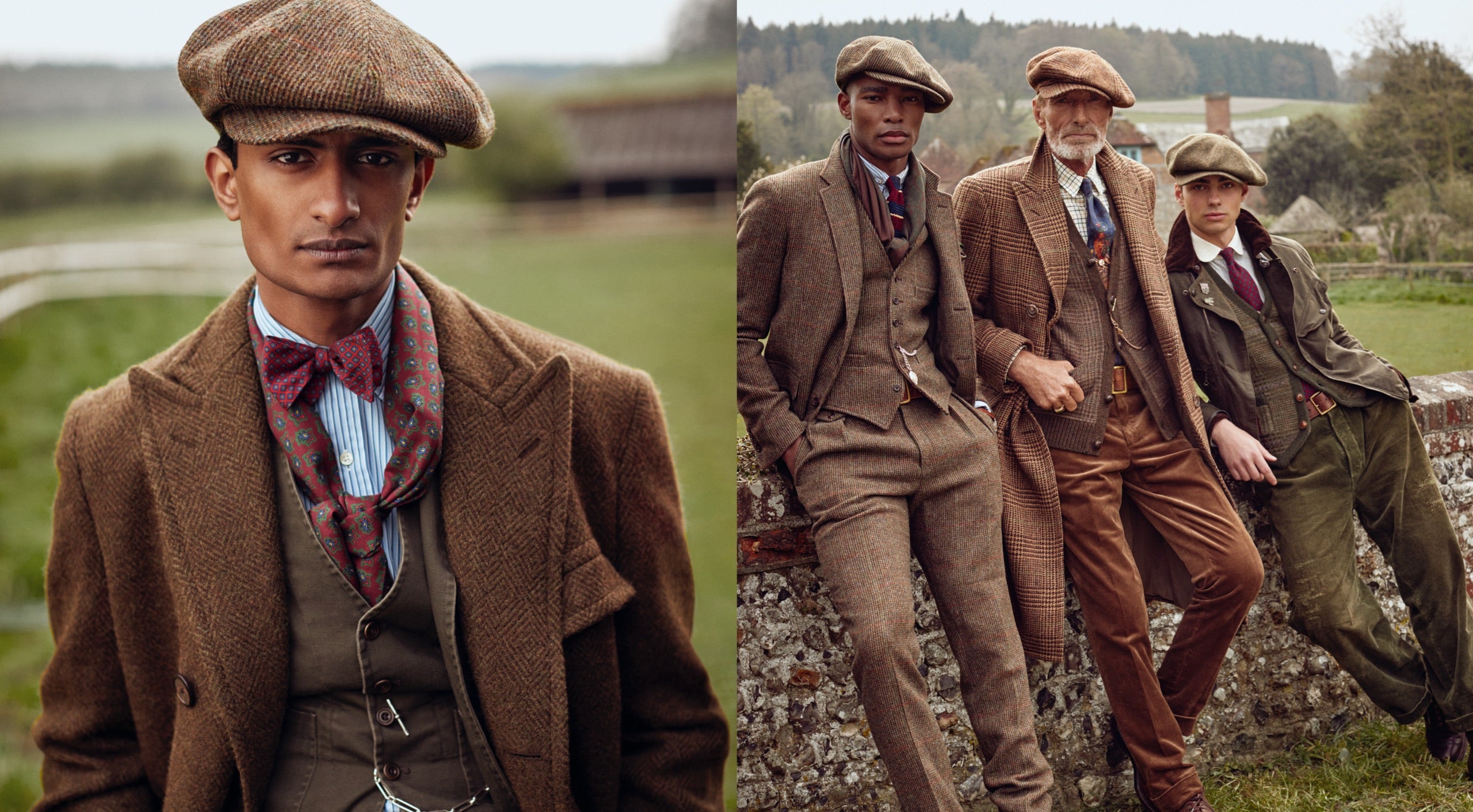 <strong>ON LOCATION</strong><br/><span>This season of Polo Originals, inspired by the golden era of Grand Prix car racing, was photographed at the Goodwood Motor Circuit, which is located in West Sussex, on the 12,000-acre Goodwood Estate. The Circuit has since become known for hosting a number of prestigious motorsport events, including the famous Festival of Speed and Revival.</span> <br/><rlmag_link href="https://www.ralphlauren.pl/en/search?cgid=brands-prl-tough-and-refined-cg"><button class="shop-collection">Shop the Story</button></rlmag_link>