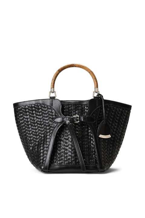 Torba Ralph Braided Leather Tote