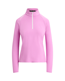 Stretch-Jersey z krótkim zamkiem