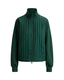 Hybrydowa krótka bluza mockneck