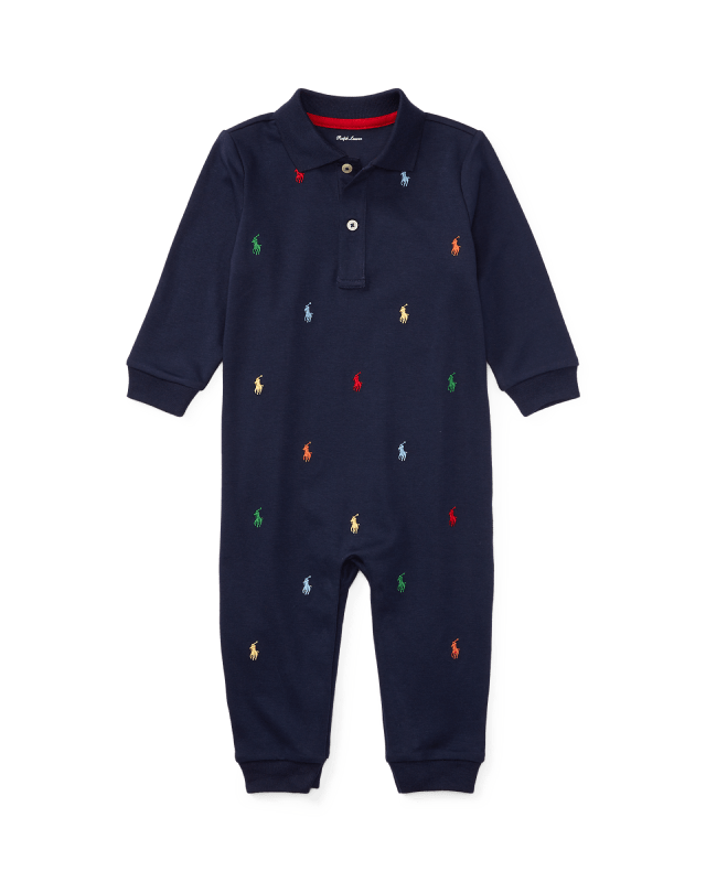 Pajacyk Polo Pony z bawełny