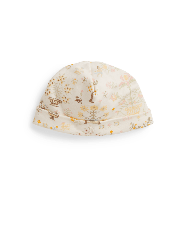 Bawełniana czapka interlock Polo Bear