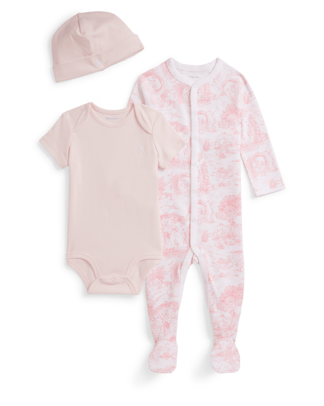 Zestaw 3 prezentów Toile Cotton